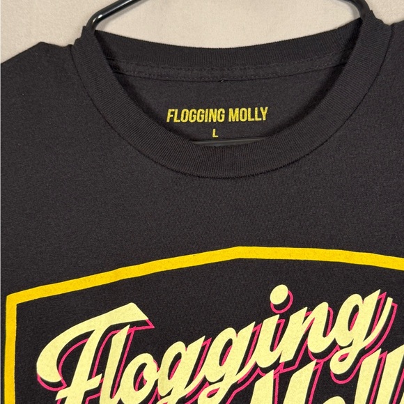 Flogging Molly 2019 Tour Band Tshirt Irish Punk Music Large - Picture 2 of 5